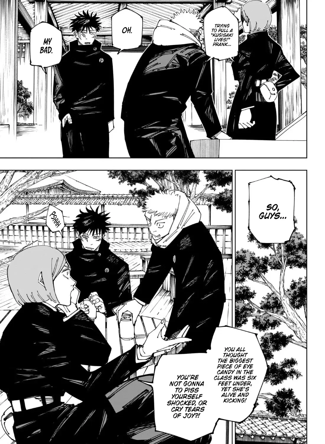 Read Jujutsu Kaisen - Chapter 268 - www.jujutsukaisenmnagafree.com | Image 24