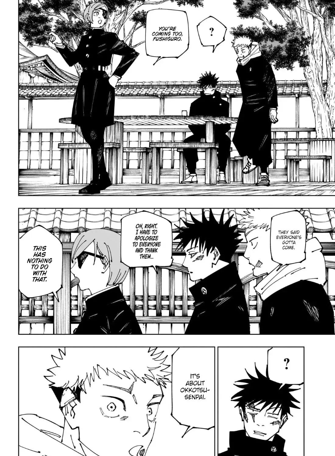 Read Jujutsu Kaisen - Chapter 268 - www.jujutsukaisenmnagafree.com | Image 34
