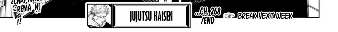 Read Jujutsu Kaisen - Chapter 268 - www.jujutsukaisenmnagafree.com | Image 37
