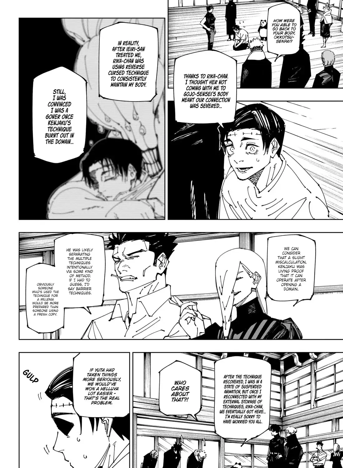 Read Jujutsu Kaisen - Chapter 269 - www.jujutsukaisenmnagafree.com | Image 8