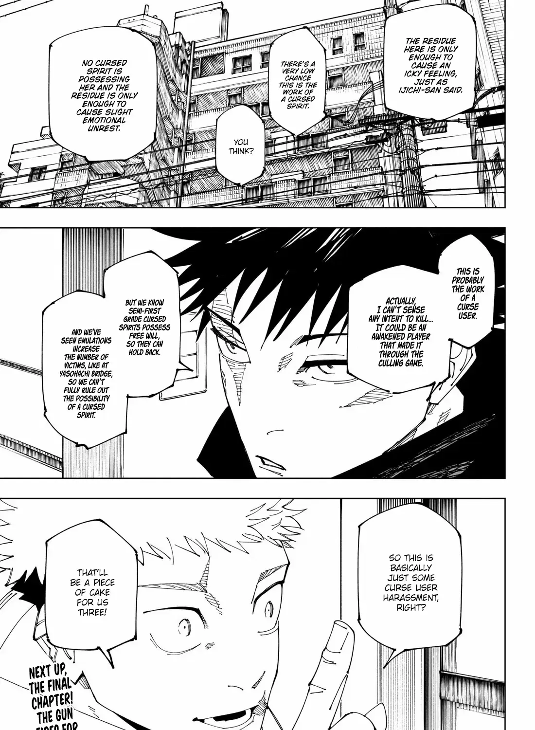 Read Jujutsu Kaisen - Chapter 270 - www.jujutsukaisenmnagafree.com | Image 38