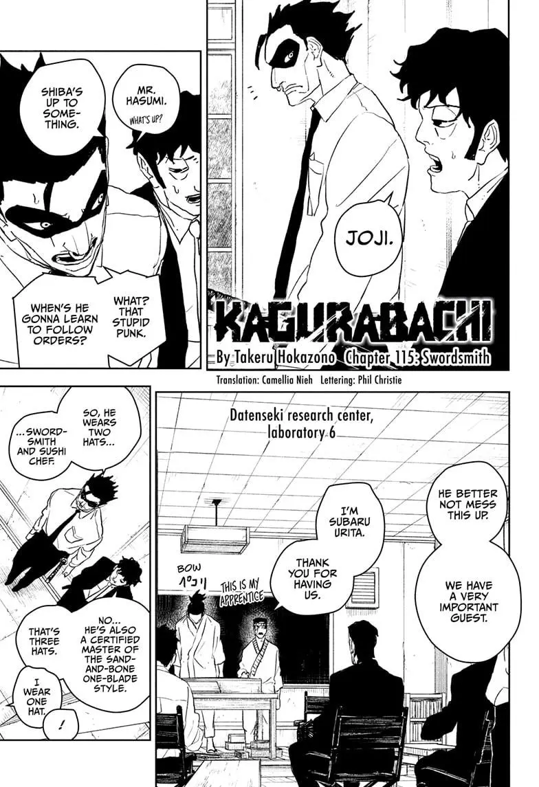 Kagurabachi - Chapter 115 - Image 1