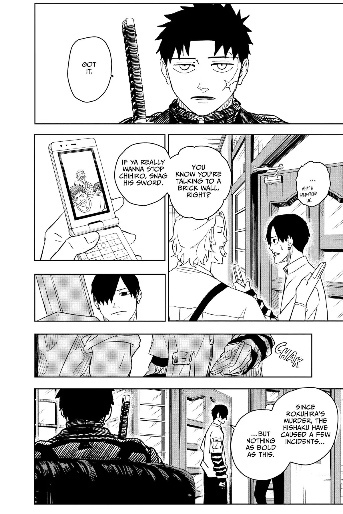 Kagurabachi Chapter 6