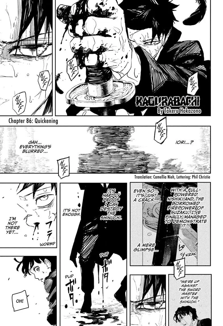 Read Kagurabachi - Chapter 86 - www.kagurabachimangafree.com | Image 1