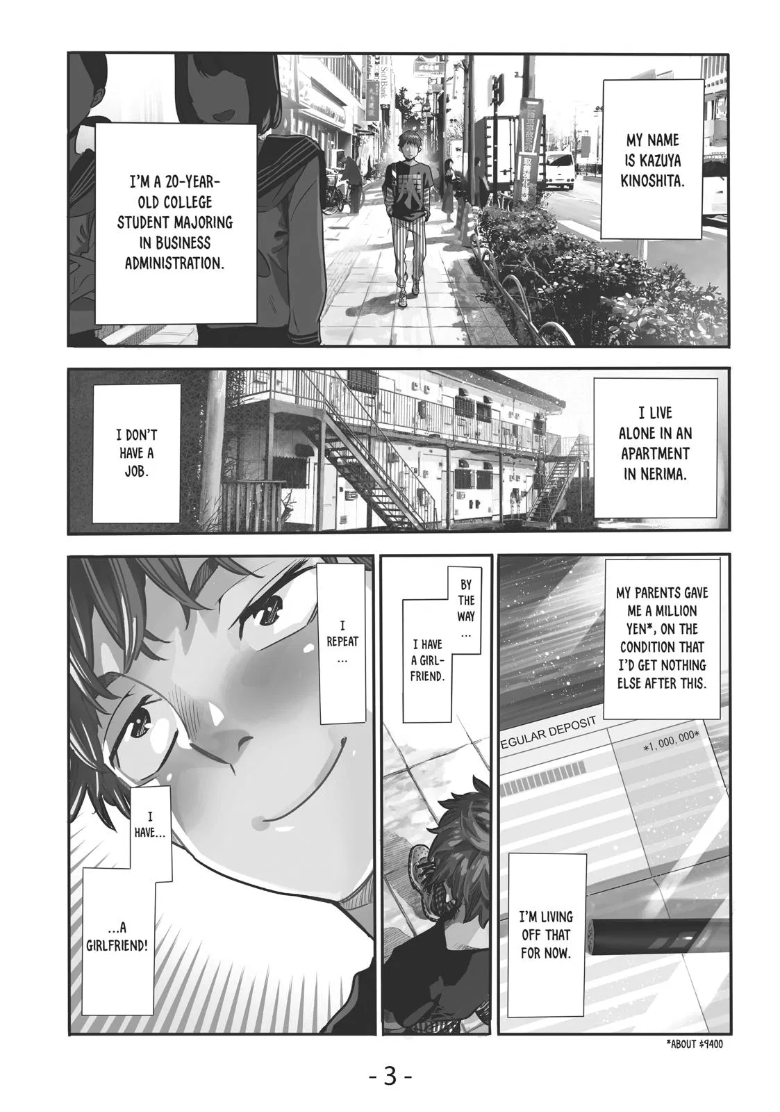 Rent A Girlfriend Chapter 1 - Page 4