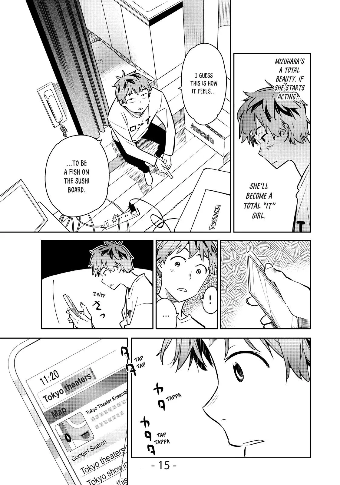 Rent A Girlfriend Chapter 50 - Page 15