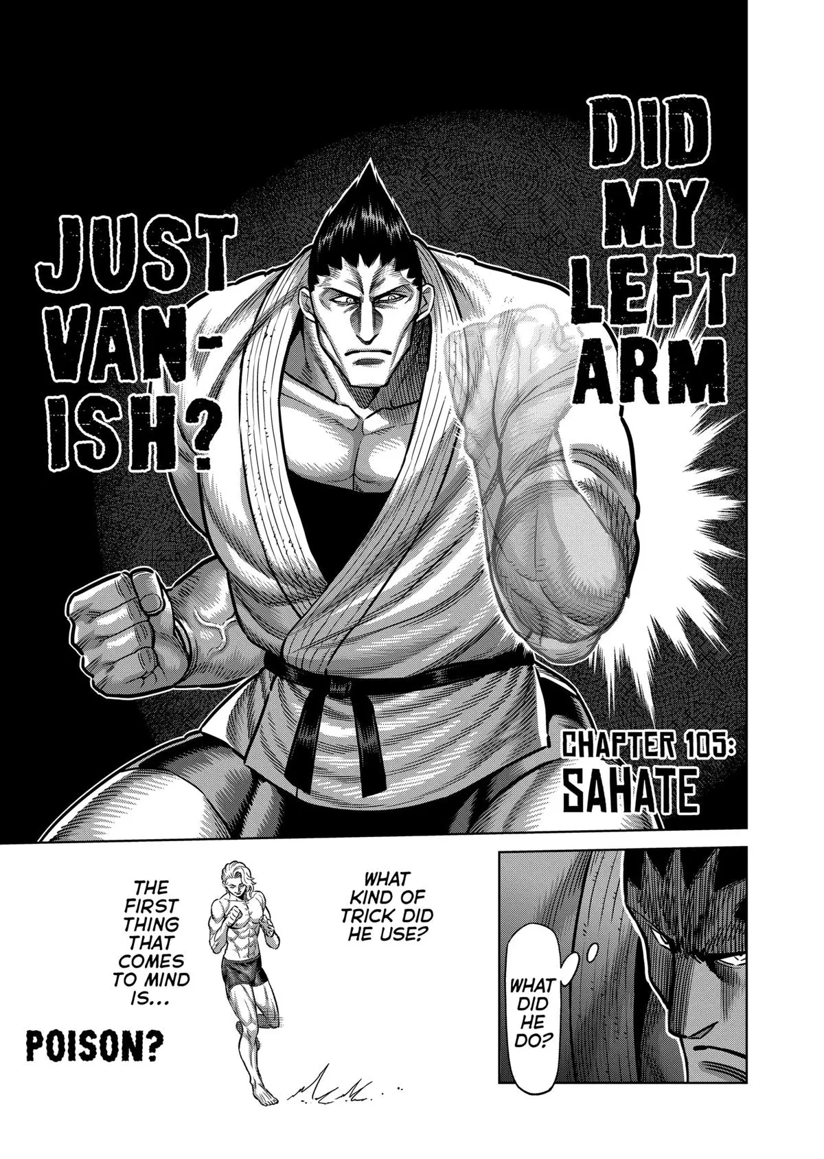 Read Kengan Omega - Chapter 105 - www.kenganomegafree.com | Image 1