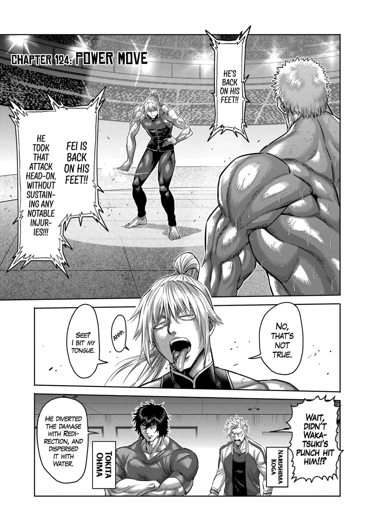Read Kengan Omega - Chapter 124 - www.kenganomegafree.com | Image 1
