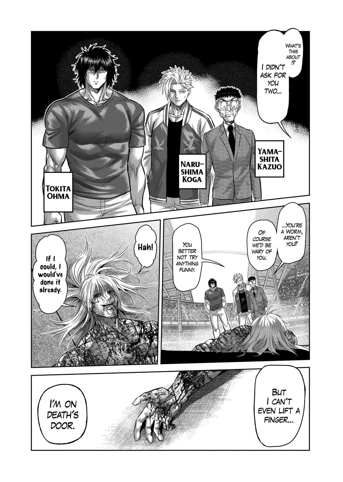 Read Kengan Omega - Chapter 128 - www.kenganomegafree.com | Image 7