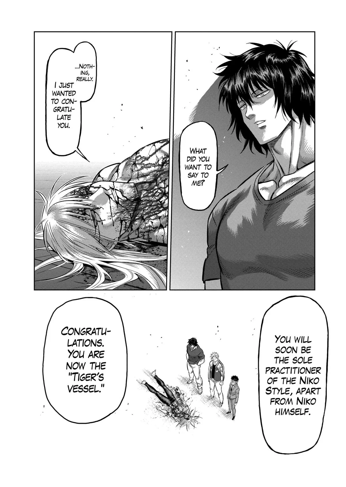 Read Kengan Omega - Chapter 128 - www.kenganomegafree.com | Image 8