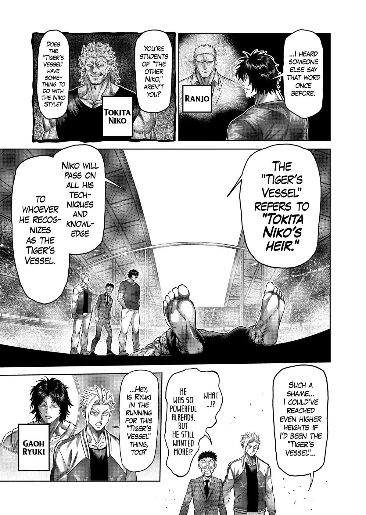 Read Kengan Omega - Chapter 128 - www.kenganomegafree.com | Image 9