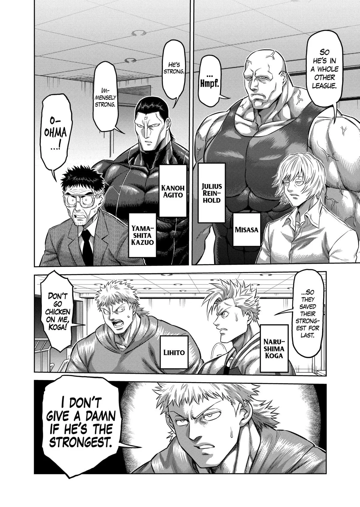 Read Kengan Omega - Chapter 130 - www.kenganomegafree.com | Image 4