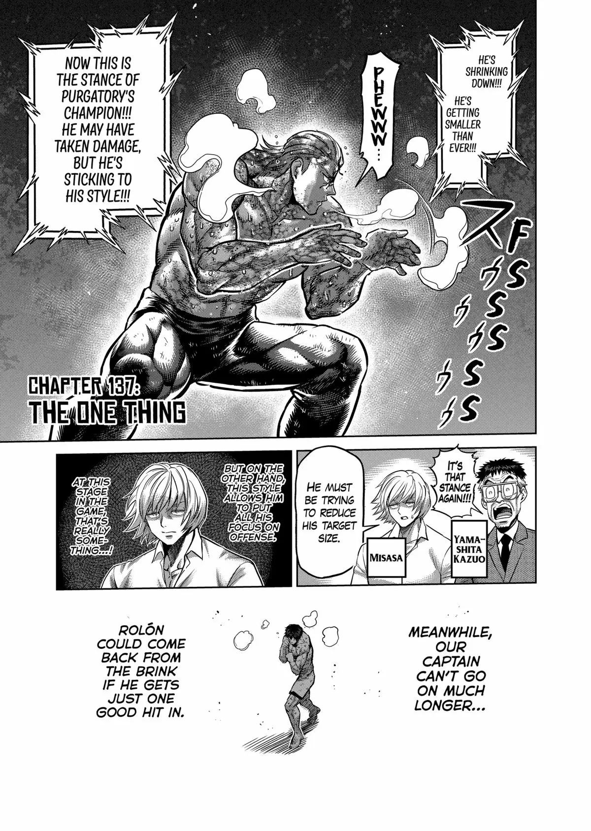 Read Kengan Omega - Chapter 137 - www.kenganomegafree.com | Image 1