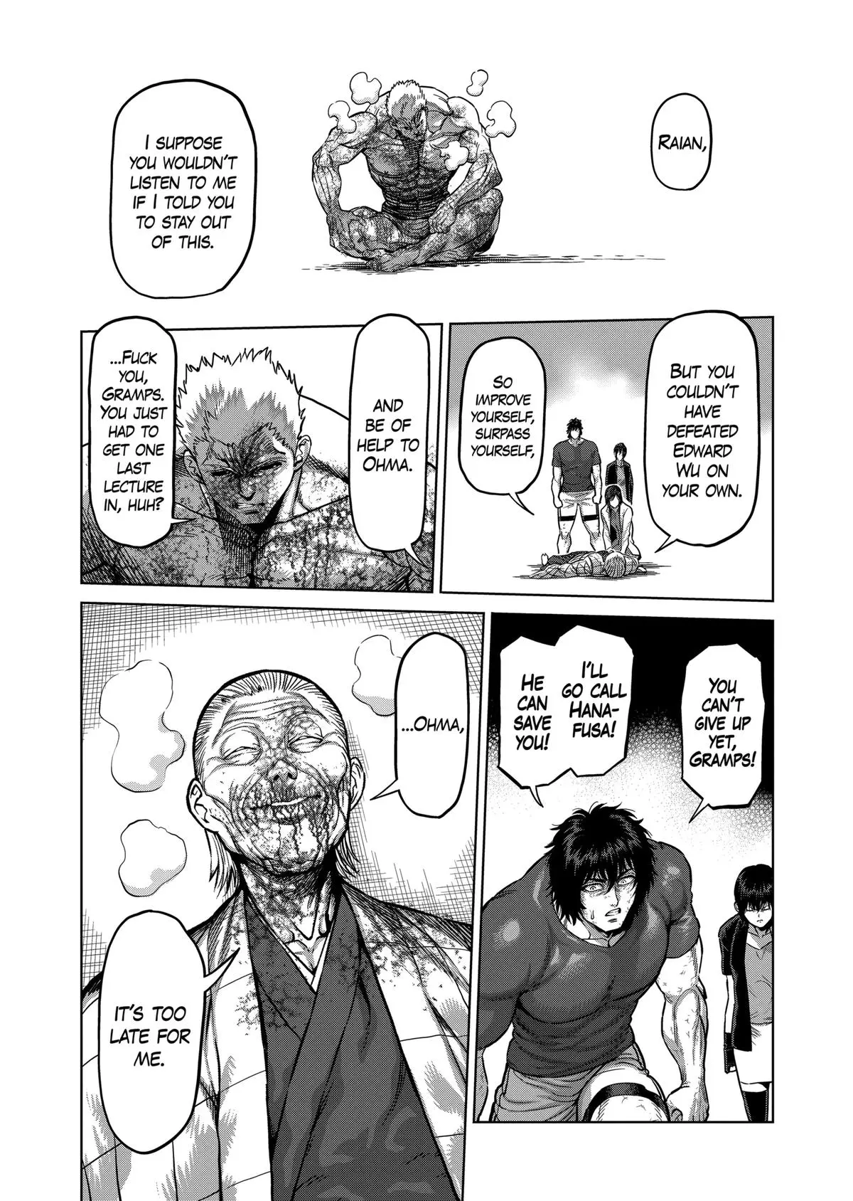 Read Kengan Omega - Chapter 145 - www.kenganomegafree.com | Image 8
