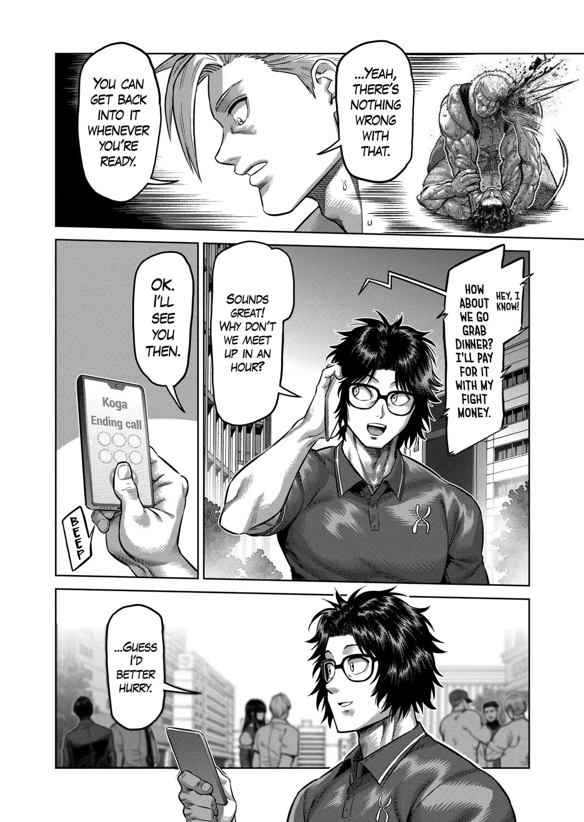 Read Kengan Omega - Chapter 149.2 - www.kenganomegafree.com | Image 12