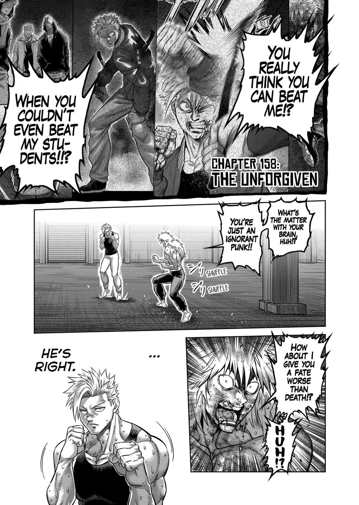 Read Kengan Omega - Chapter 158 - www.kenganomegafree.com | Image 1