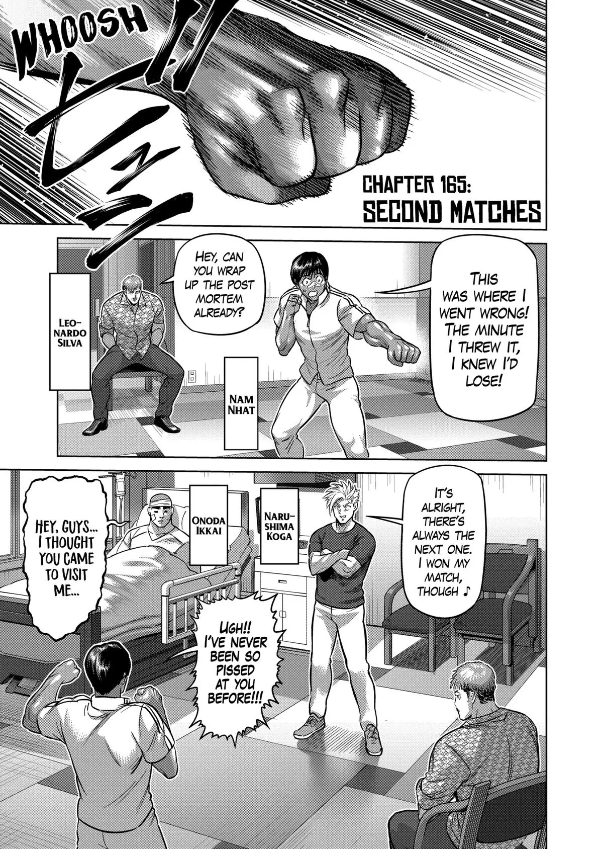 Read Kengan Omega - Chapter 165 - www.kenganomegafree.com | Image 1