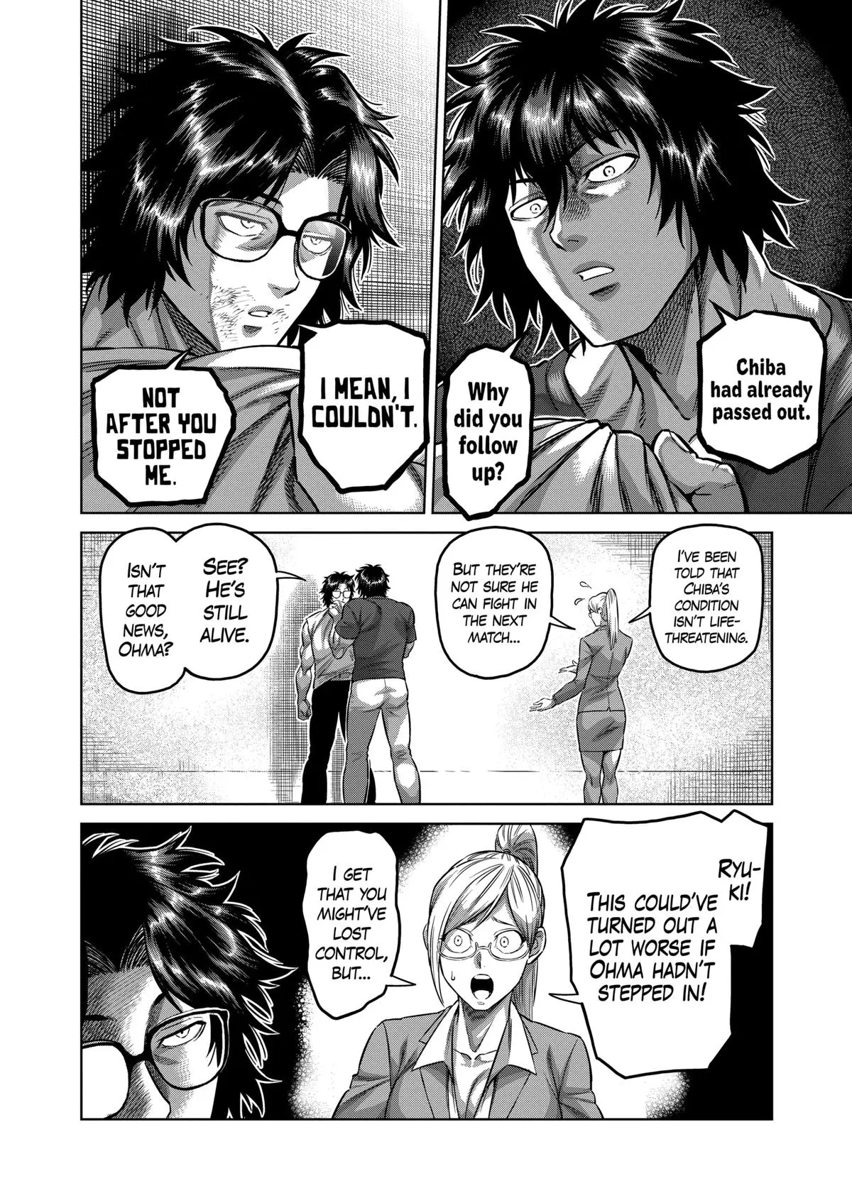 Read Kengan Omega - Chapter 166 - www.kenganomegafree.com | Image 12