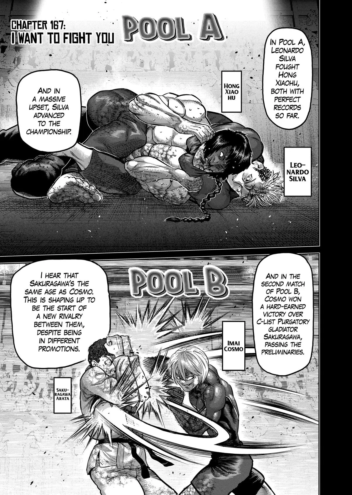 Read Kengan Omega - Chapter 167.1 - www.kenganomegafree.com | Image 1
