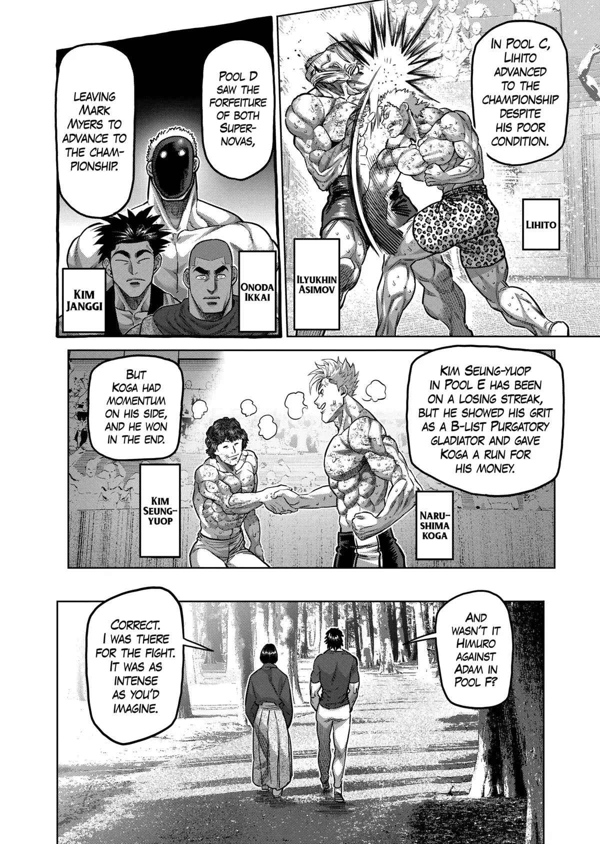 Read Kengan Omega - Chapter 167.1 - www.kenganomegafree.com | Image 2