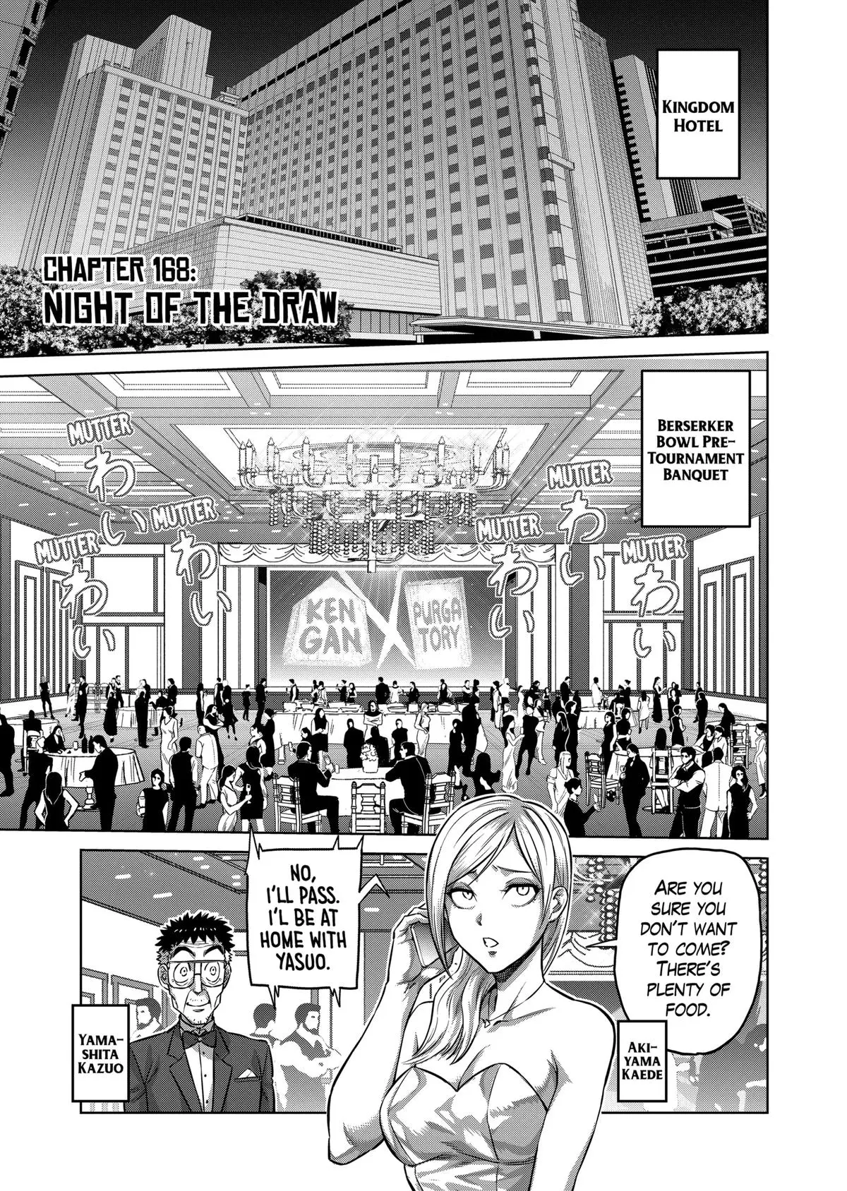 Read Kengan Omega - Chapter 168 - www.kenganomegafree.com | Image 1