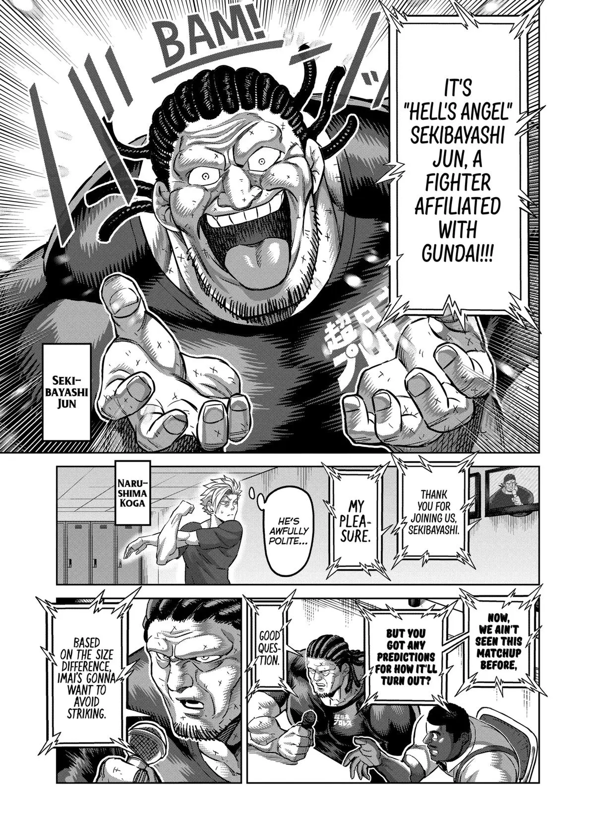 Read Kengan Omega - Chapter 170 - www.kenganomegafree.com | Image 3
