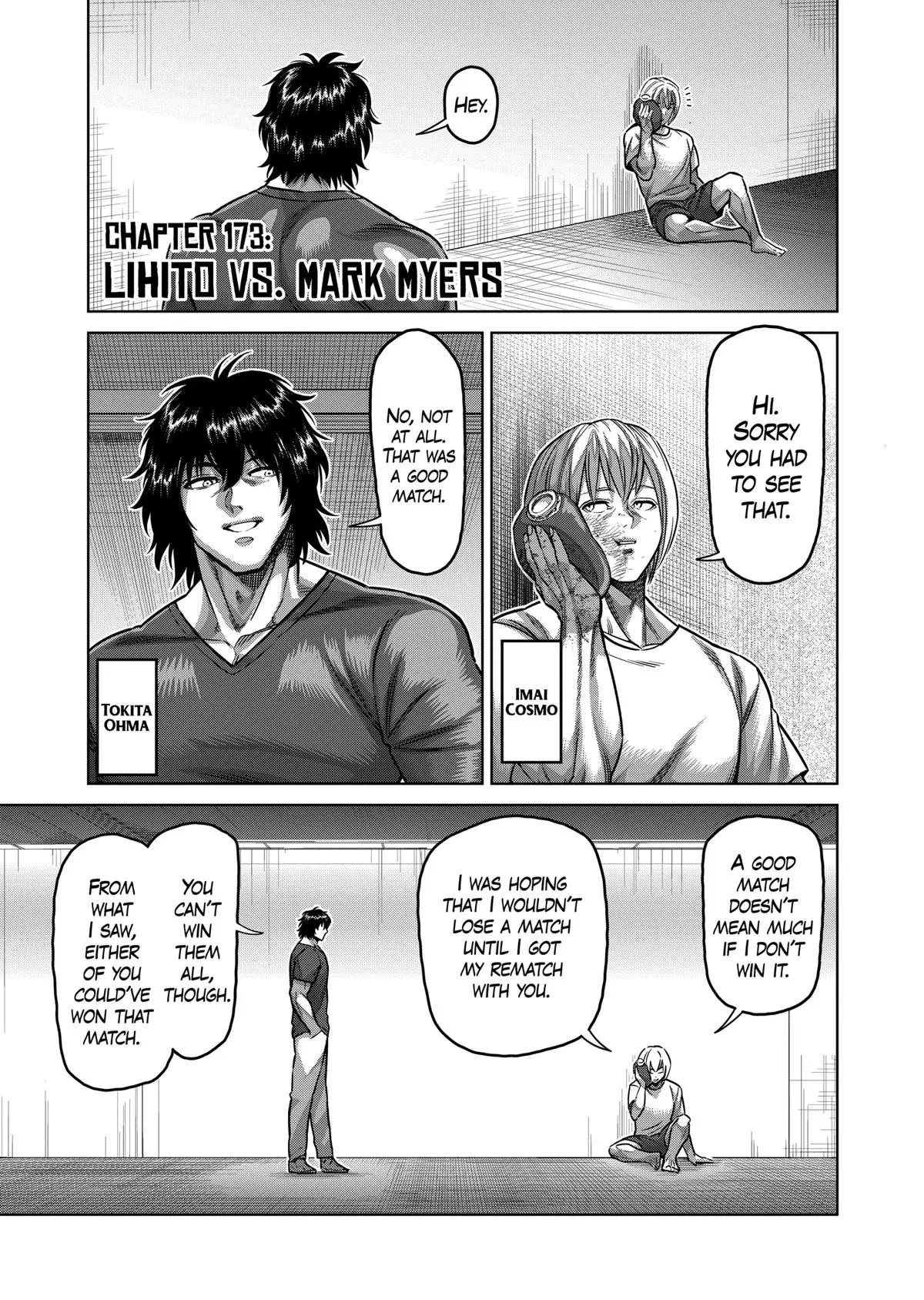 Read Kengan Omega - Chapter 173 - www.kenganomegafree.com | Image 1