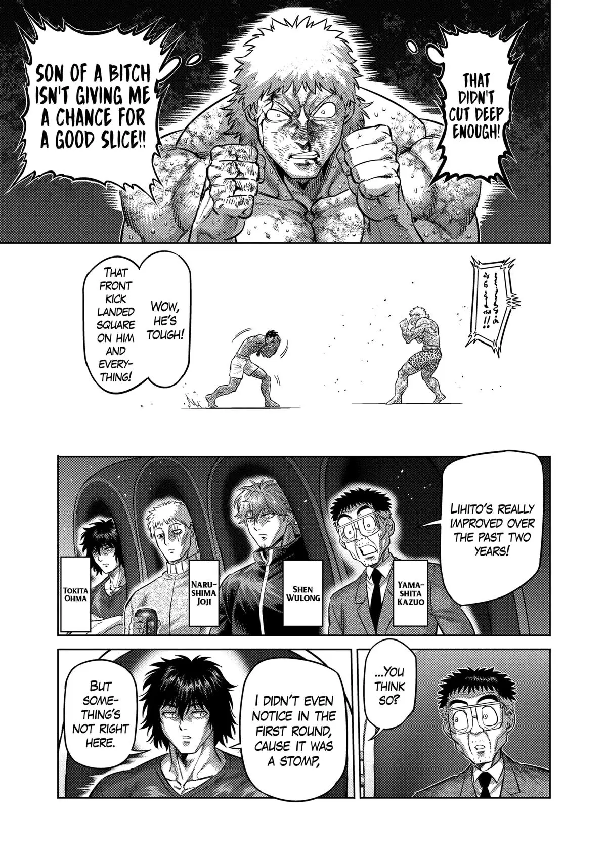 Read Kengan Omega - Chapter 185 - www.kenganomegafree.com | Image 7