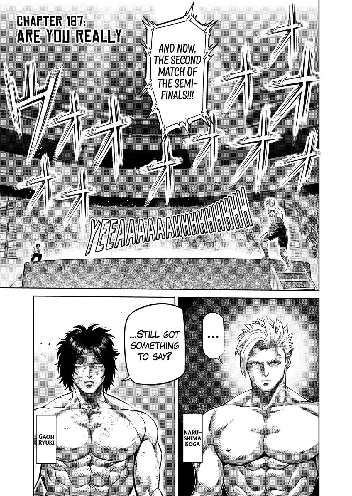 Read Kengan Omega - Chapter 187 - www.kenganomegafree.com | Image 1
