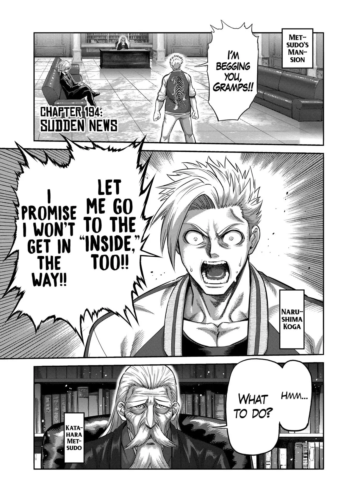 Read Kengan Omega - Chapter 194 - www.kenganomegafree.com | Image 1