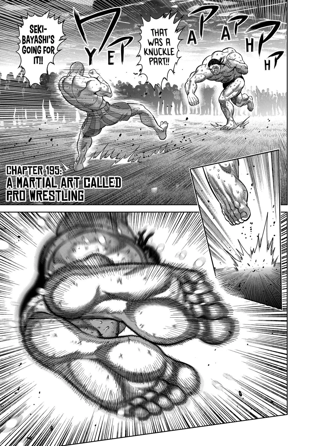 Read Kengan Omega - Chapter 195 - www.kenganomegafree.com | Image 1