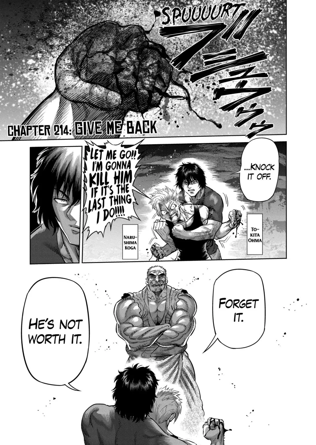 Read Kengan Omega - Chapter 214 - www.kenganomegafree.com | Image 1