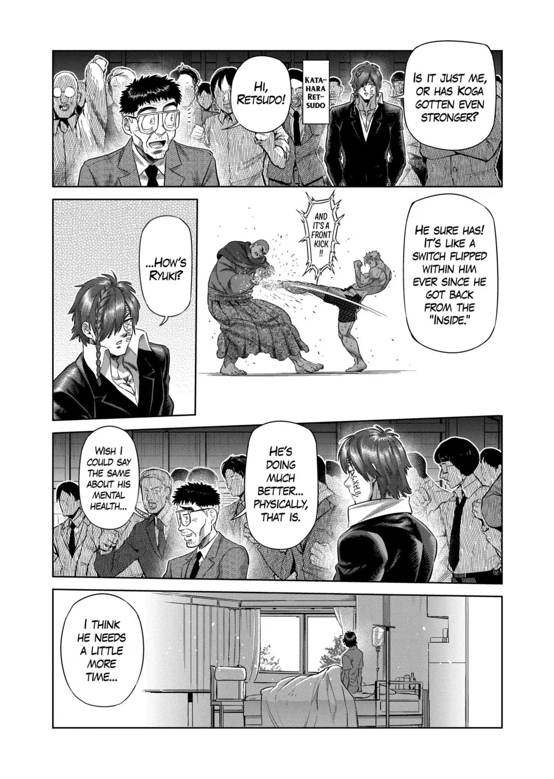 Read Kengan Omega - Chapter 220 - www.kenganomegafree.com | Image 8