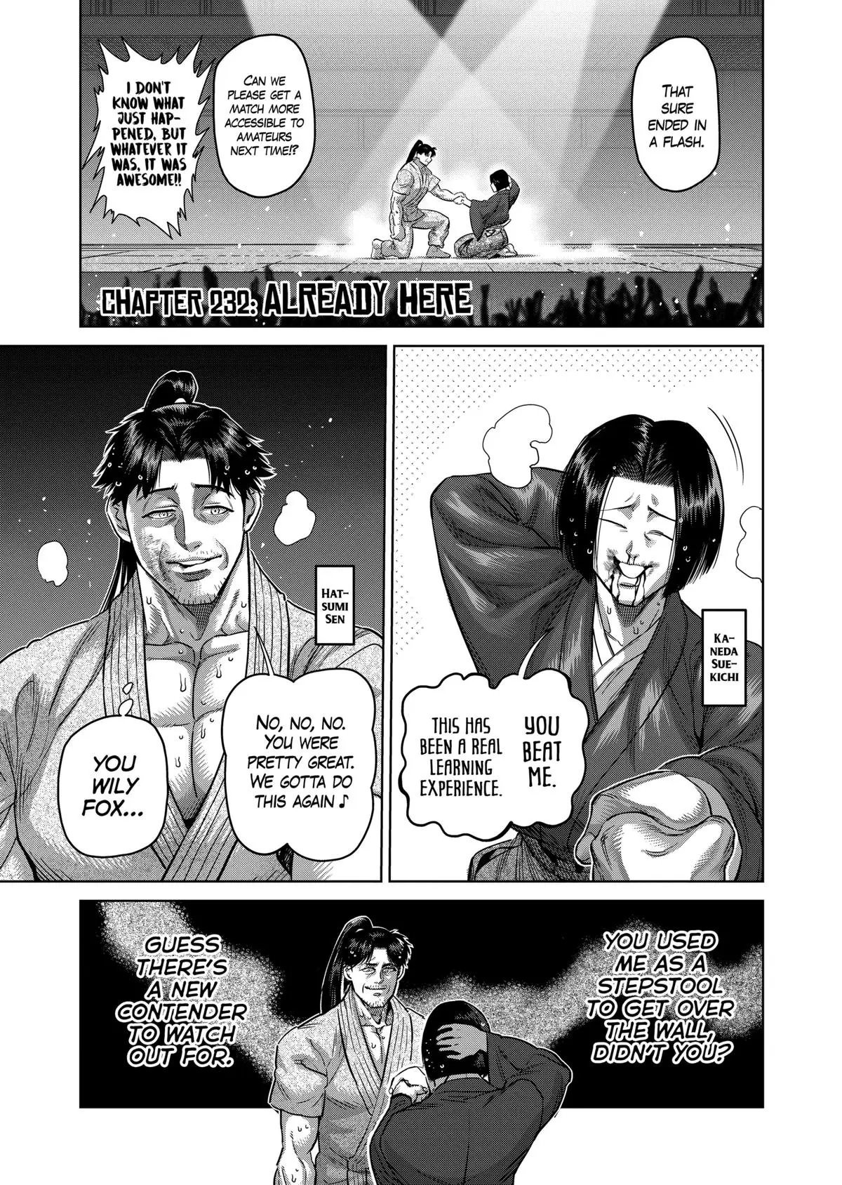 Read Kengan Omega - Chapter 232 - www.kenganomegafree.com | Image 1