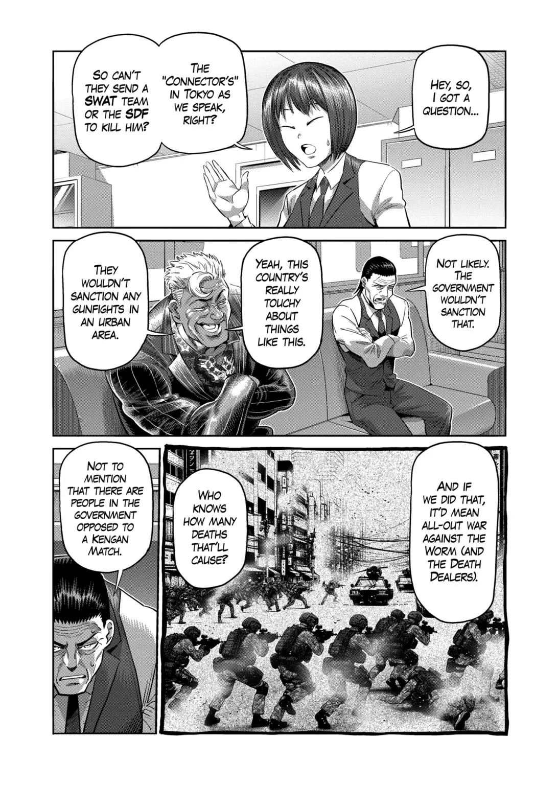Read Kengan Omega - Chapter 237 - www.kenganomegafree.com | Image 12