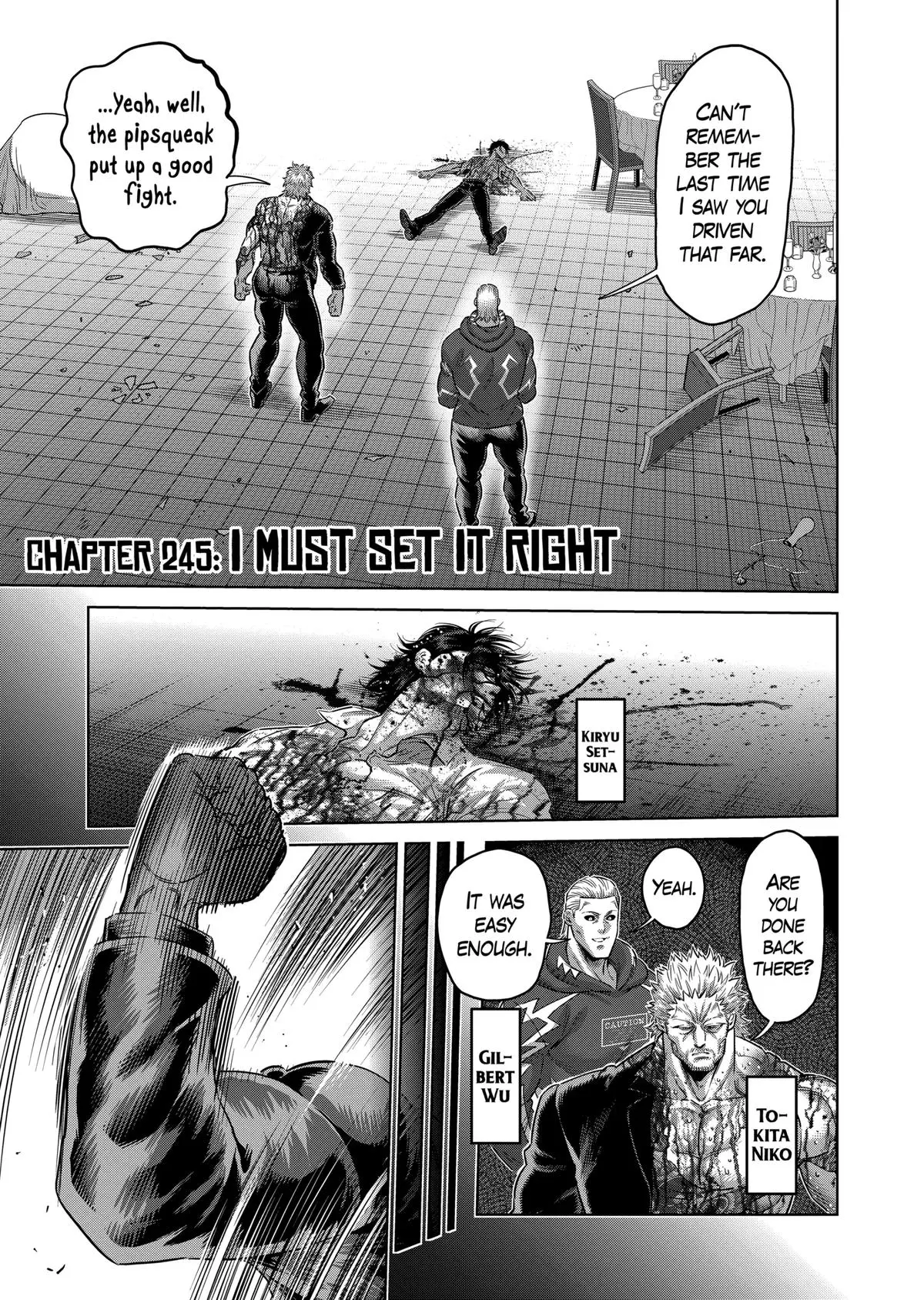 Read Kengan Omega - Chapter 245 - www.kenganomegafree.com | Image 1