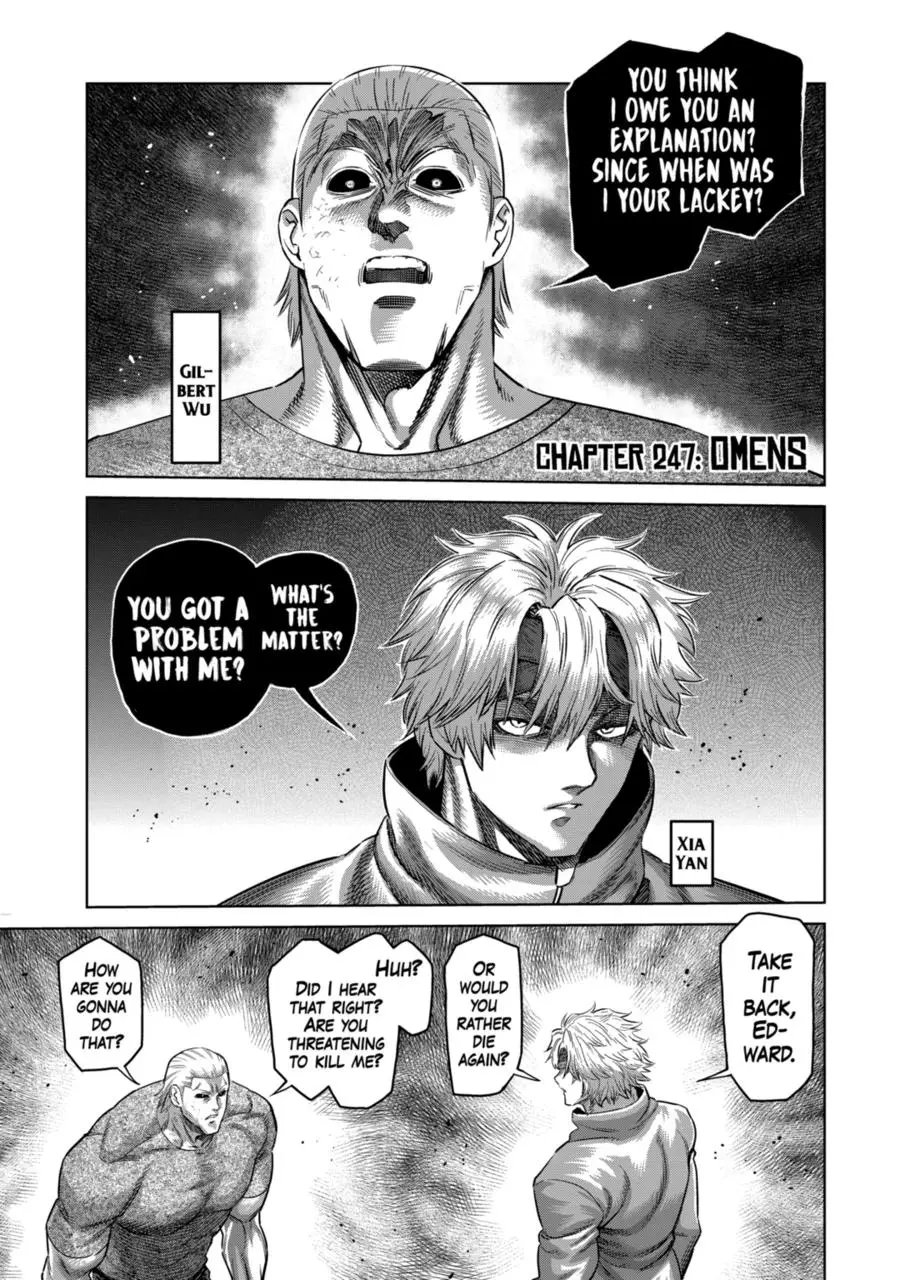 Read Kengan Omega - Chapter 247 - www.kenganomegafree.com | Image 1