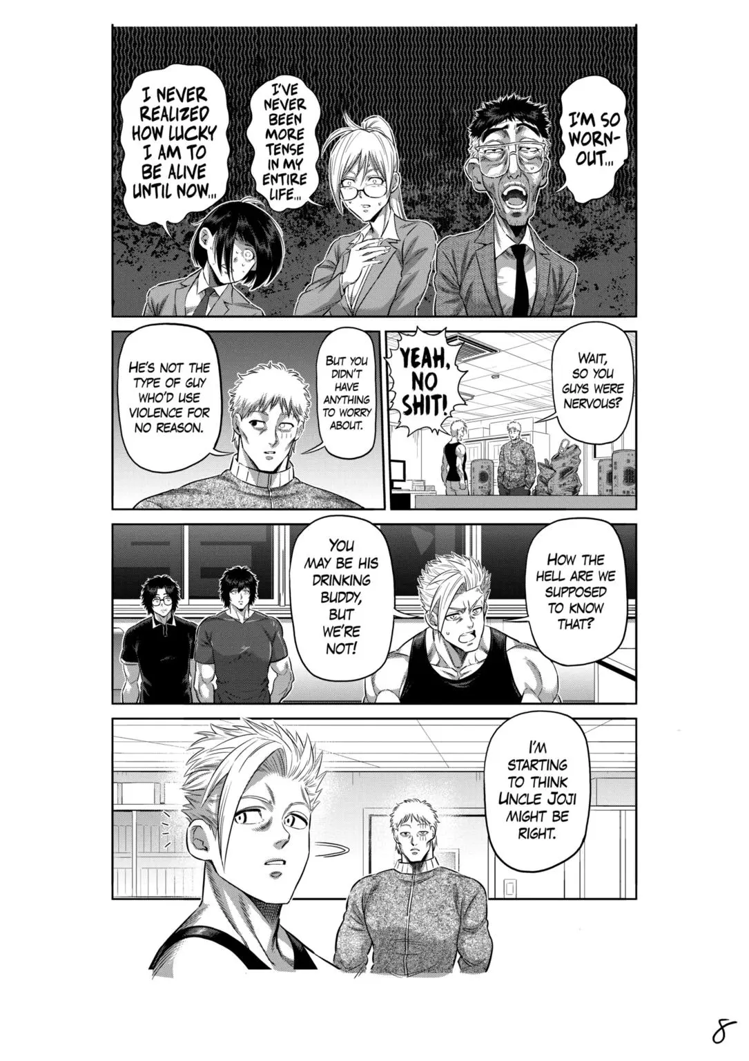 Read Kengan Omega - Chapter 251 - www.kenganomegafree.com | Image 8