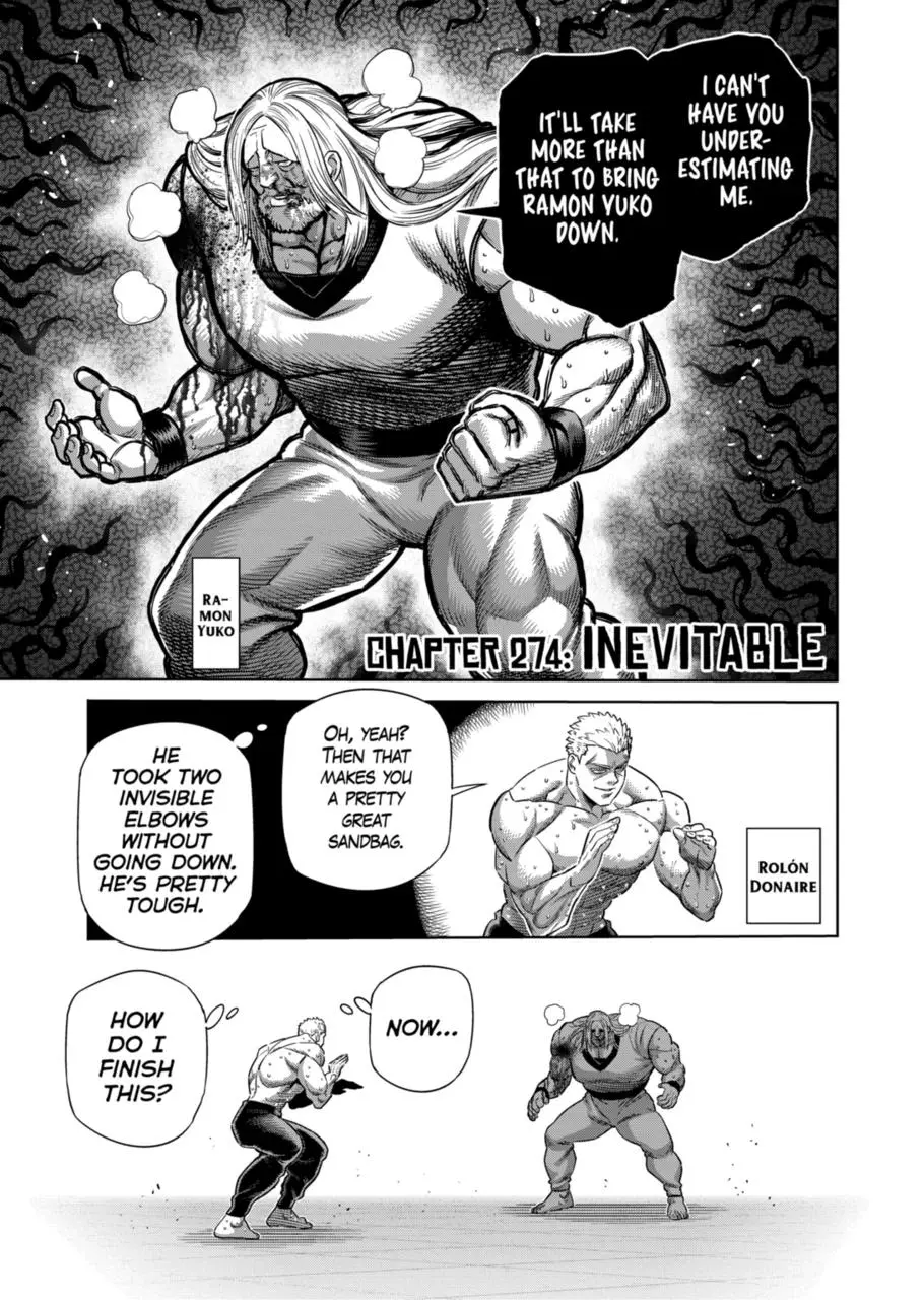 Read Kengan Omega - Chapter 274 - www.kenganomegafree.com | Image 1