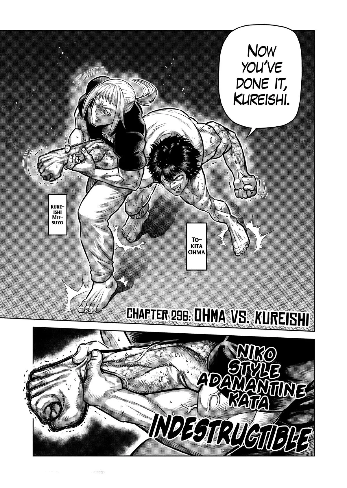 Read Kengan Omega - Chapter 296 - www.kenganomegafree.com | Image 1
