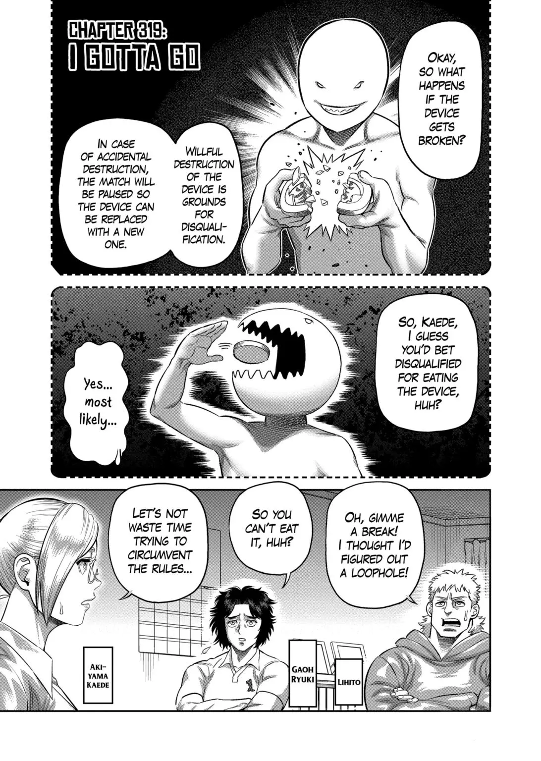Read Kengan Omega - Chapter 319 - www.kenganomegafree.com | Image 1