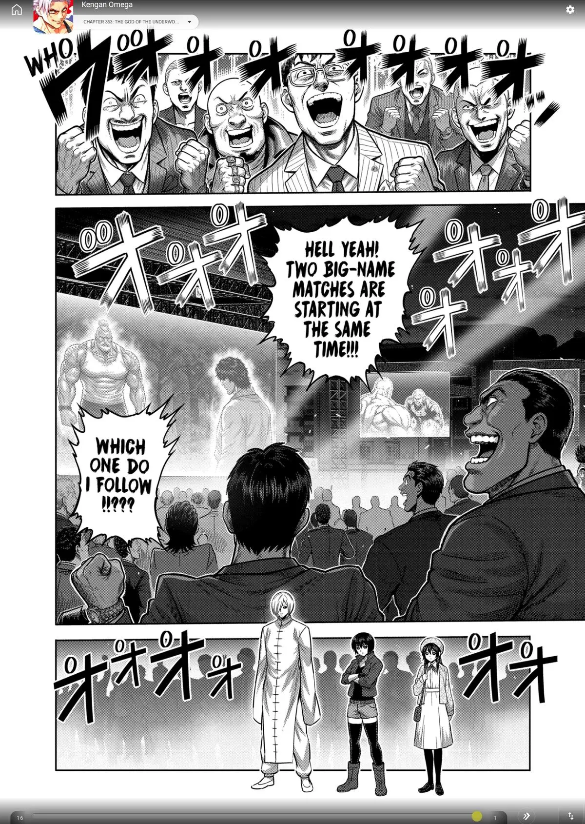Read Kengan Omega - Chapter 353 - www.kenganomegafree.com | Image 2