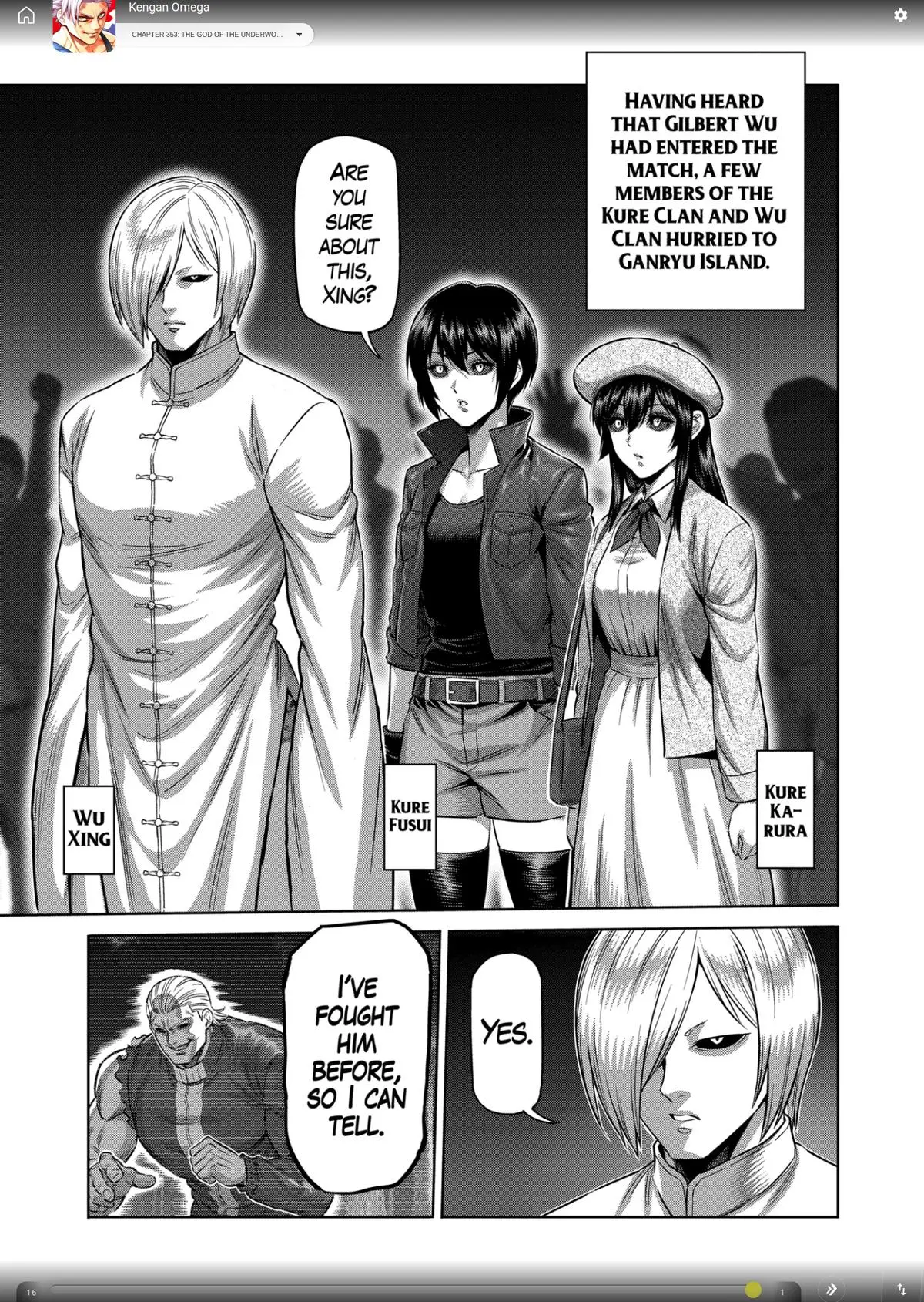 Read Kengan Omega - Chapter 353 - www.kenganomegafree.com | Image 3