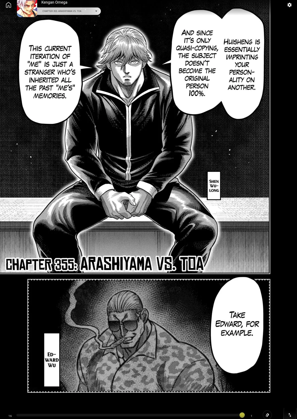 Kengan Omega Chapter 355 - Page 1