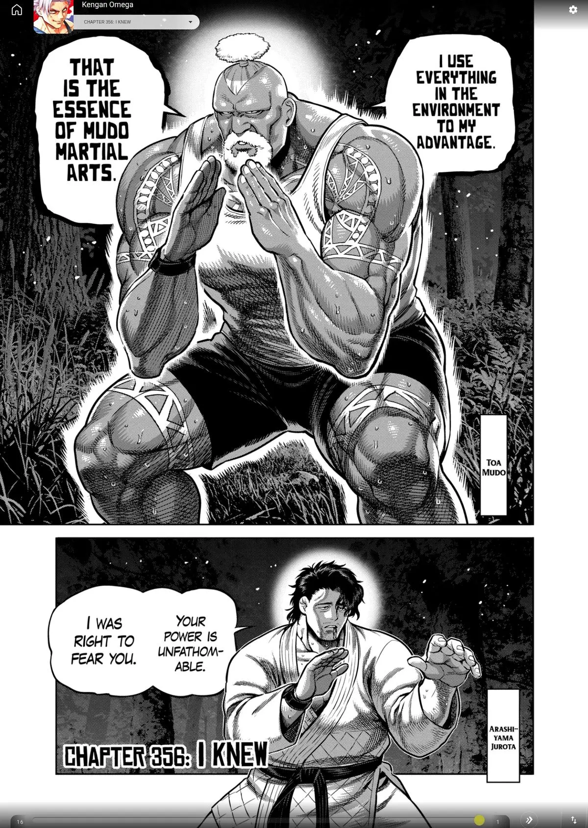 Read Kengan Omega - Chapter 356 - www.kenganomegafree.com | Image 1