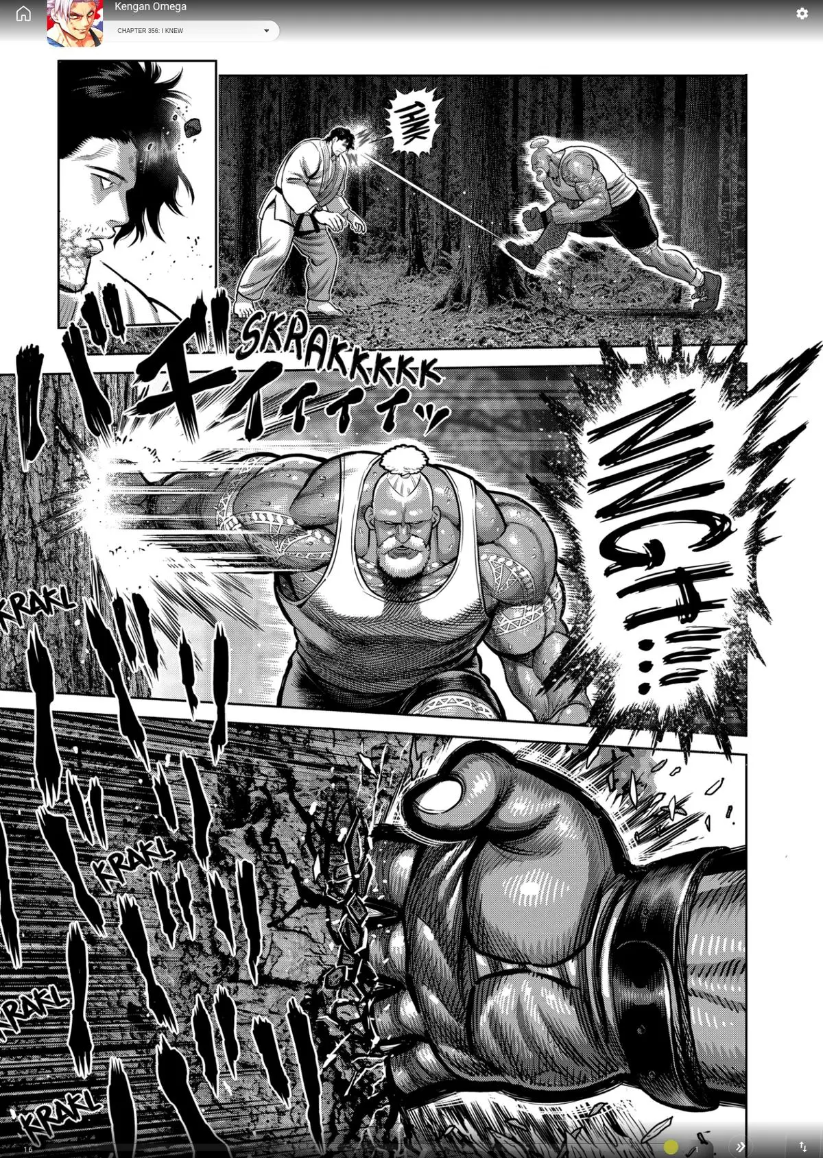 Read Kengan Omega - Chapter 356 - www.kenganomegafree.com | Image 3