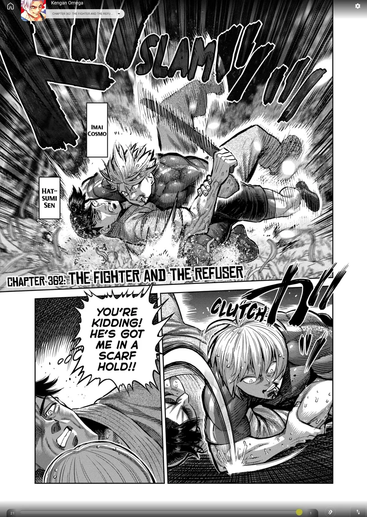 Read Kengan Omega - Chapter 362 - www.kenganomegafree.com | Image 1