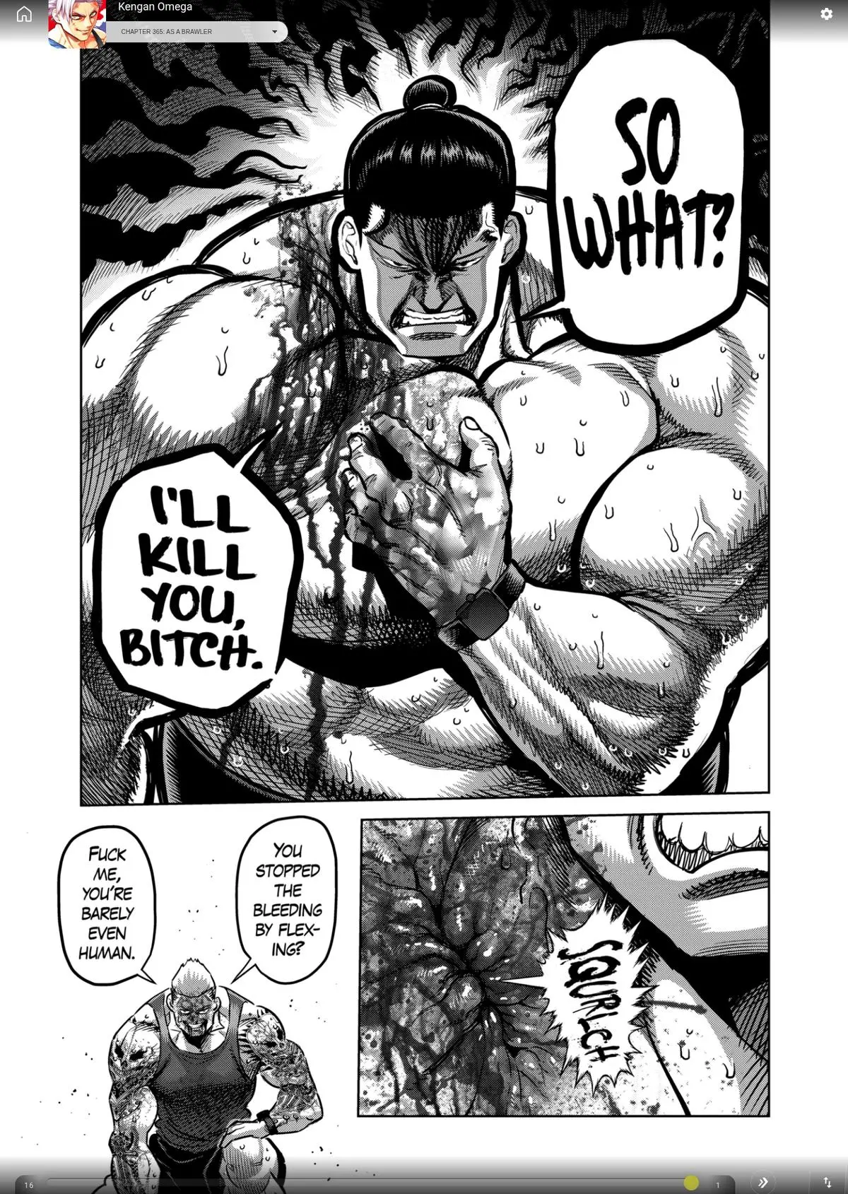 Read Kengan Omega - Chapter 365 - www.kenganomegafree.com | Image 3