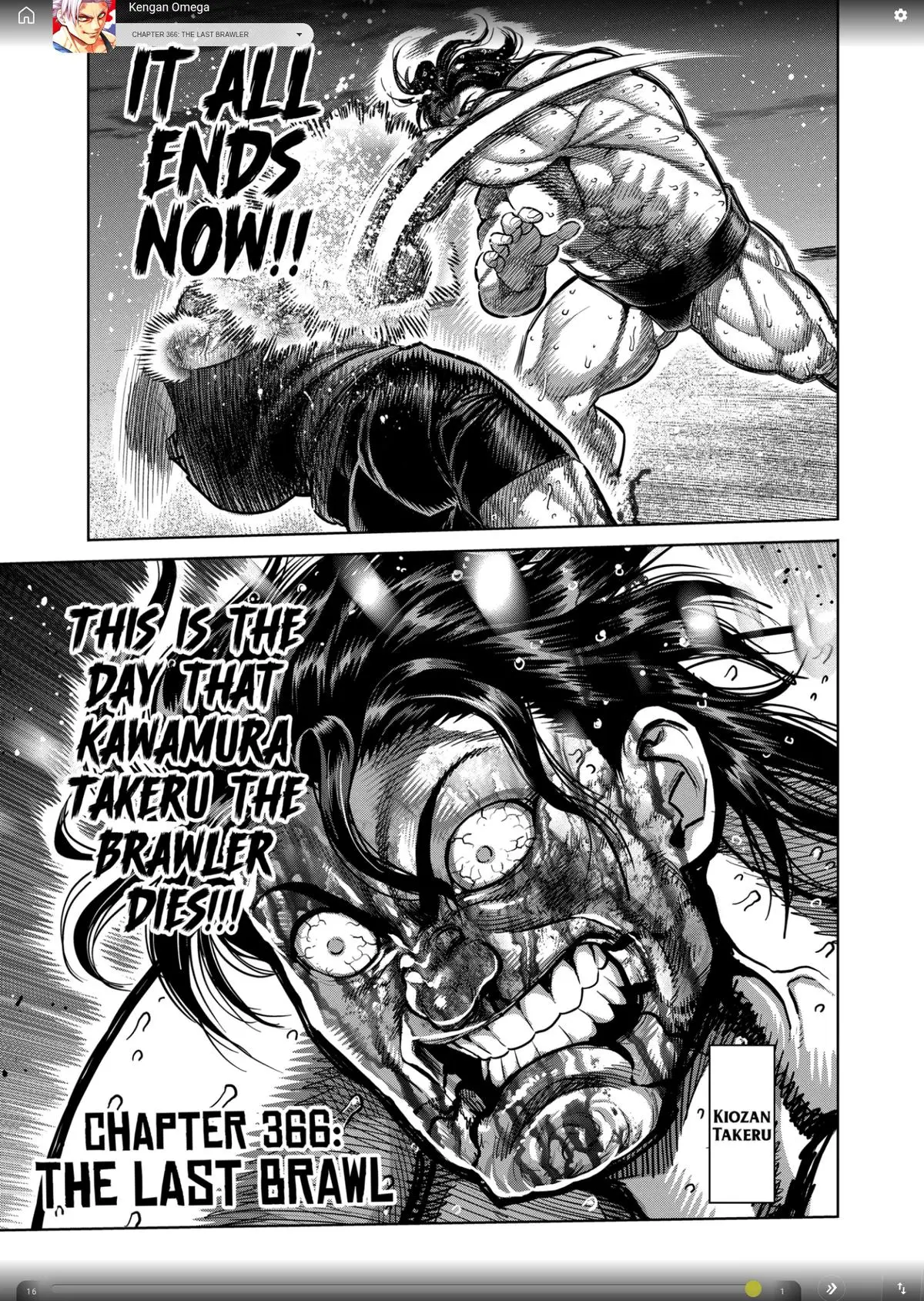 Read Kengan Omega - Chapter 366 - www.kenganomegafree.com | Image 1