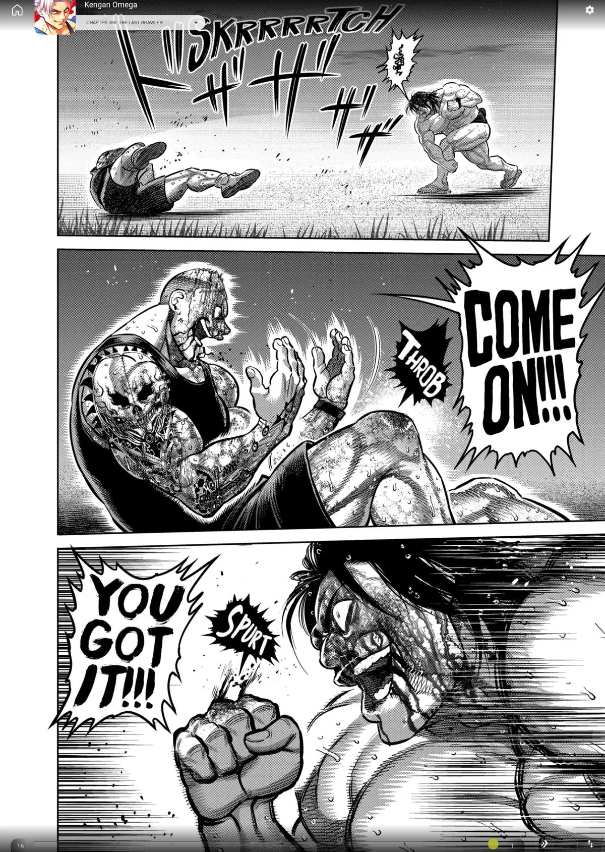 Read Kengan Omega - Chapter 366 - www.kenganomegafree.com | Image 4
